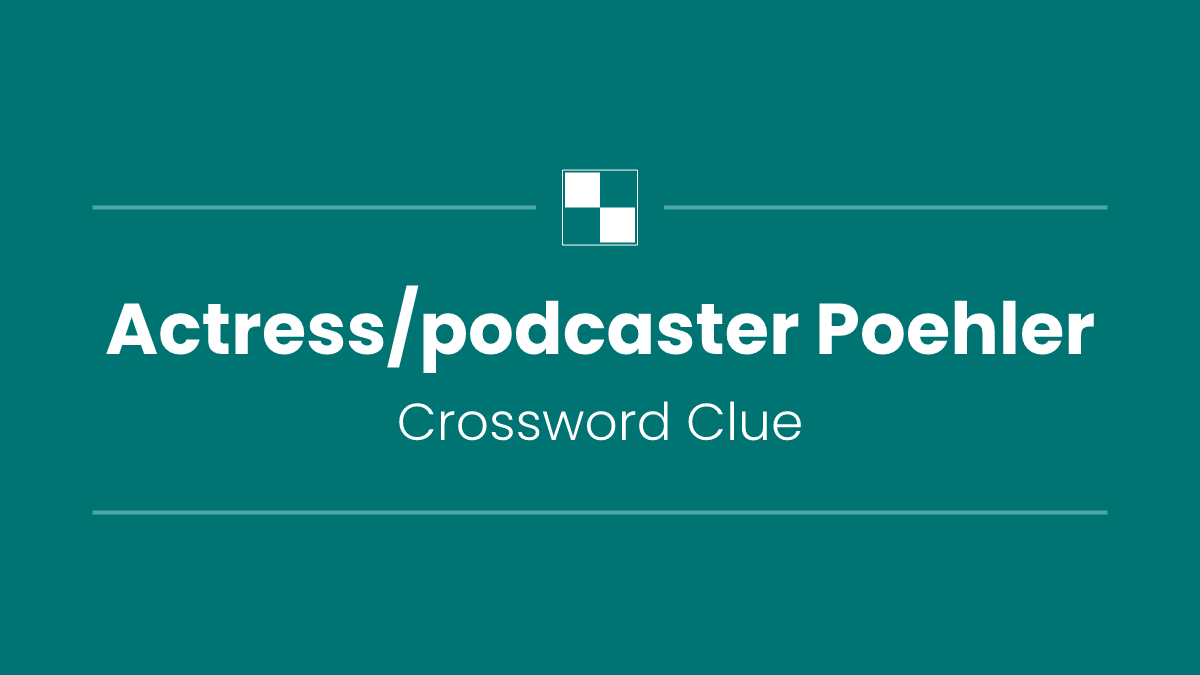Actress/podcaster Poehler