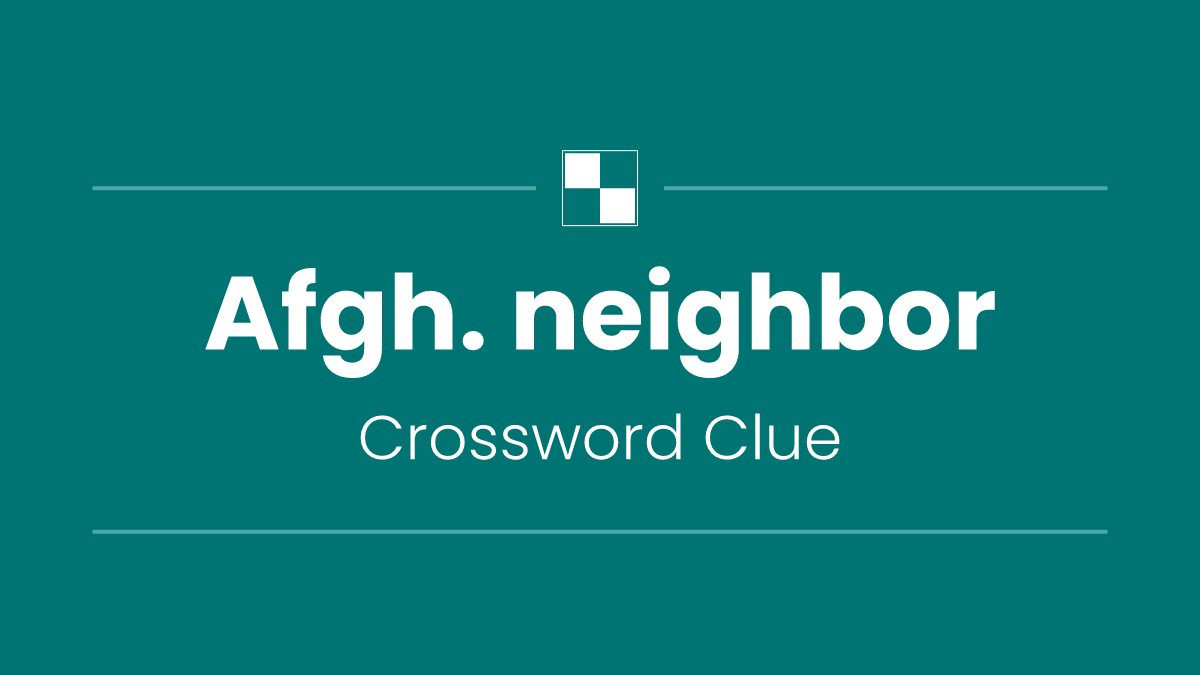 Afgh. neighbor