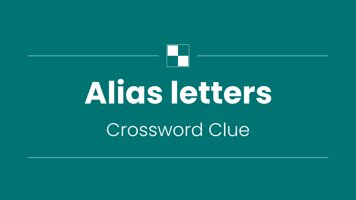 Alias letters