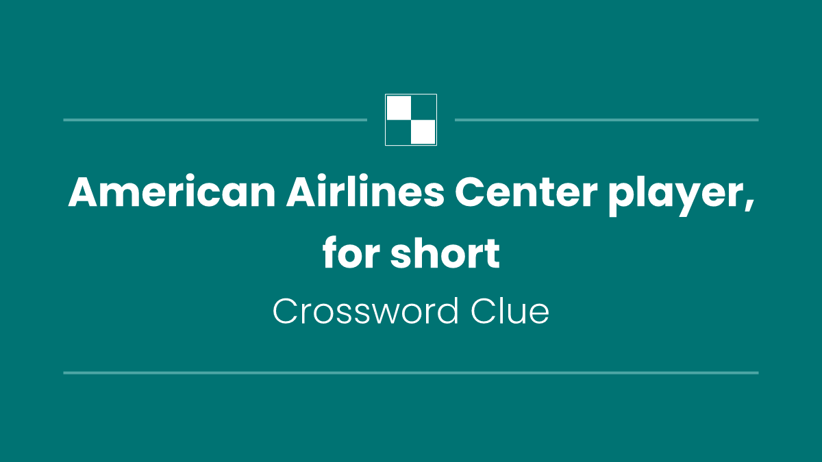 American Airlines Center player, for short