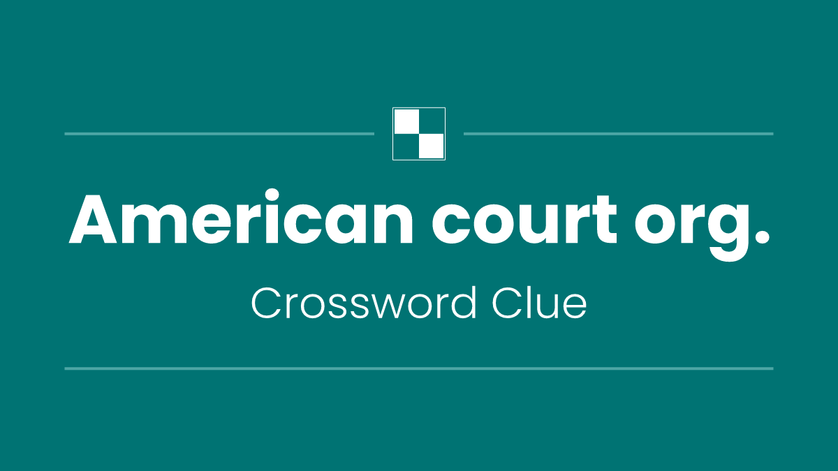 American court org.