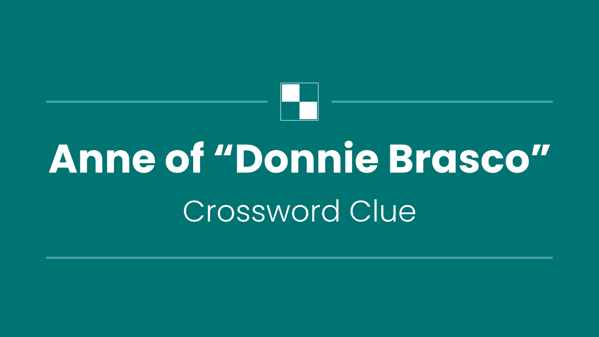 Anne of “Donnie Brasco”