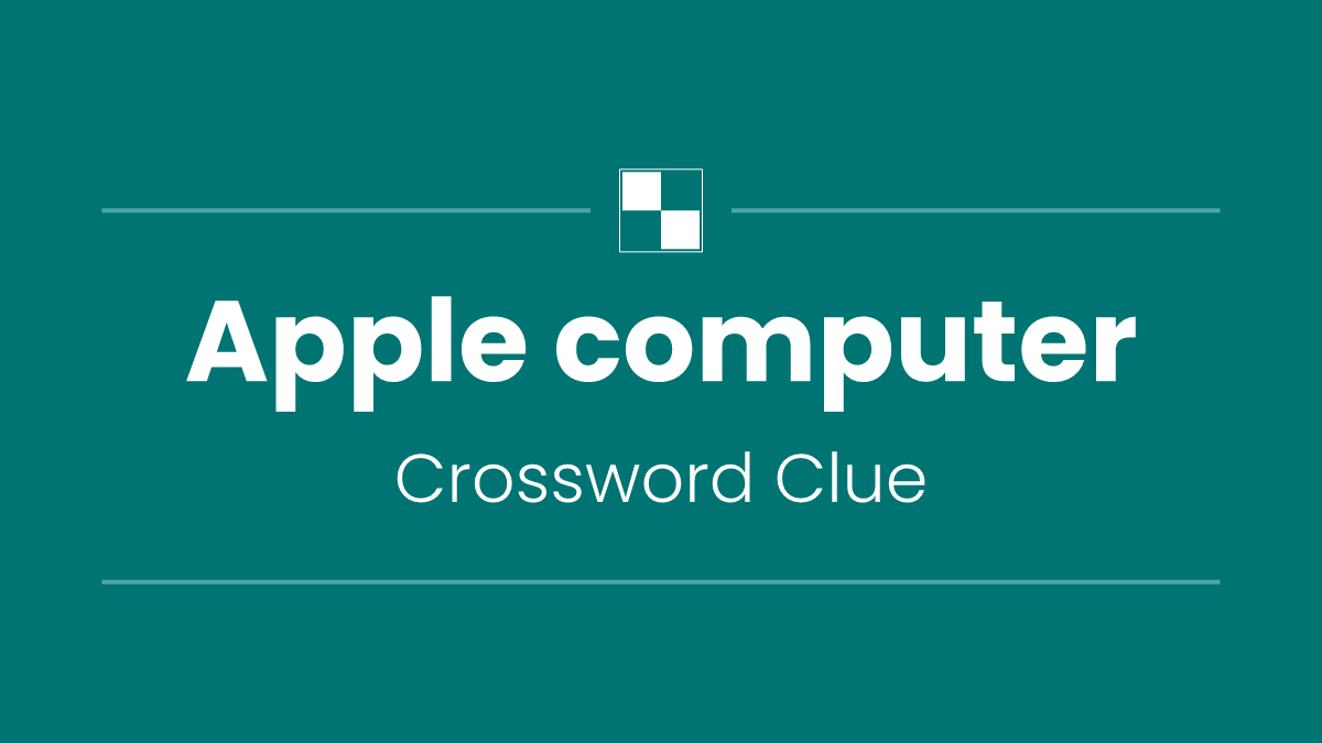 Apple computer