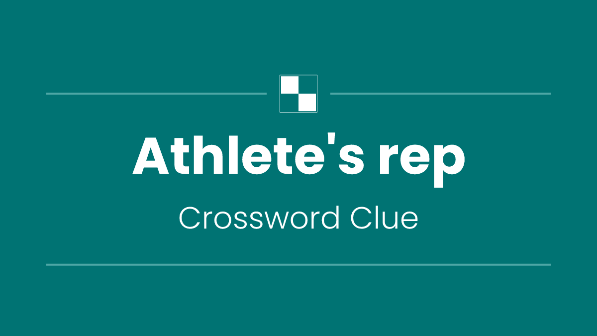 Athlete's rep