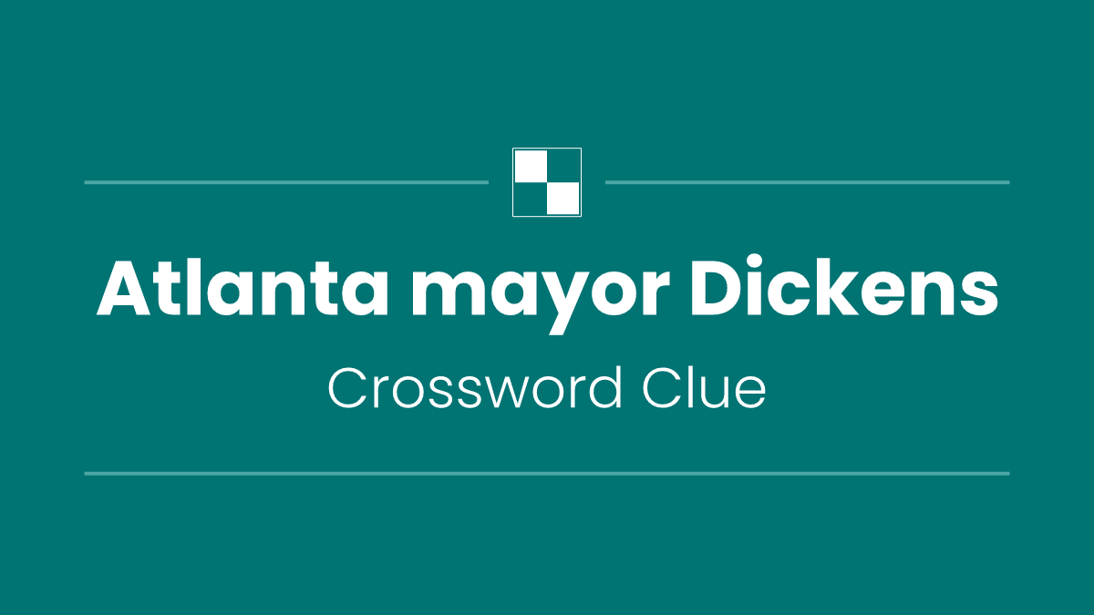 Atlanta mayor Dickens