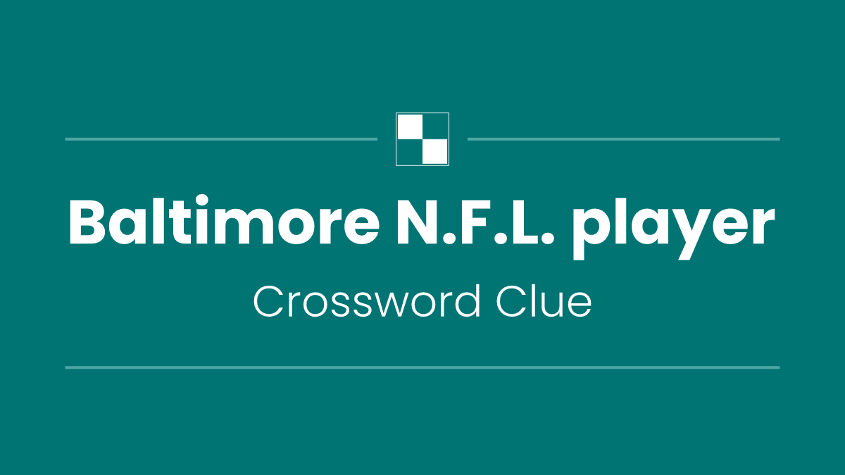 Baltimore N.F.L. player