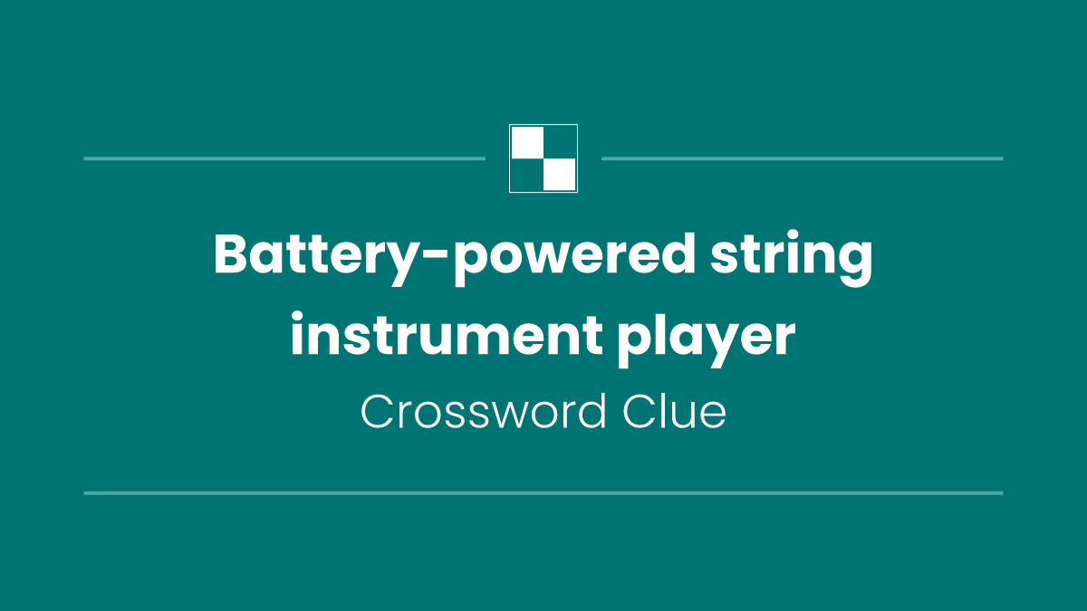 Battery-powered string instrument player