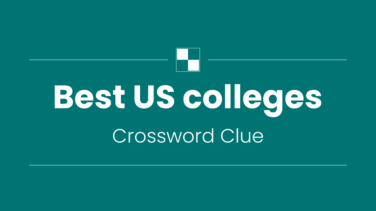 Best US colleges