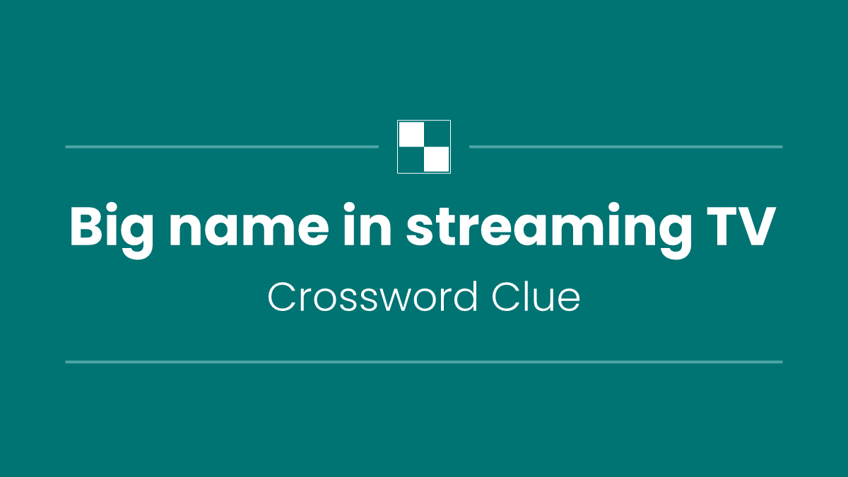 Big name in streaming TV