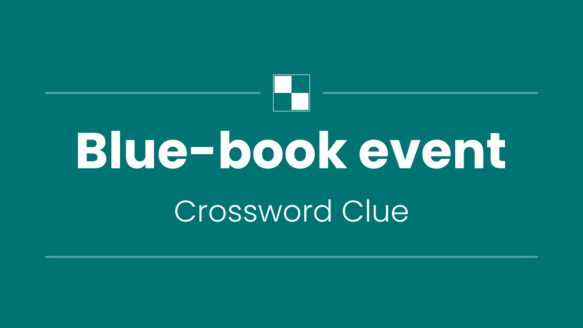 Blue-book event