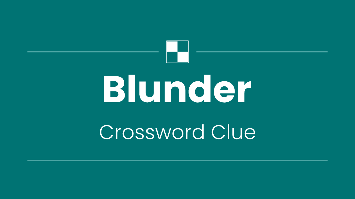 Blunder