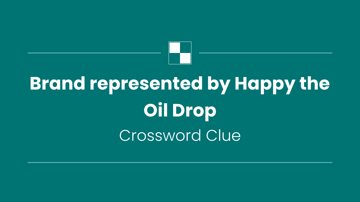 Brand represented by Happy the Oil Drop