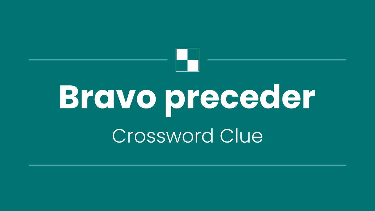 Bravo preceder