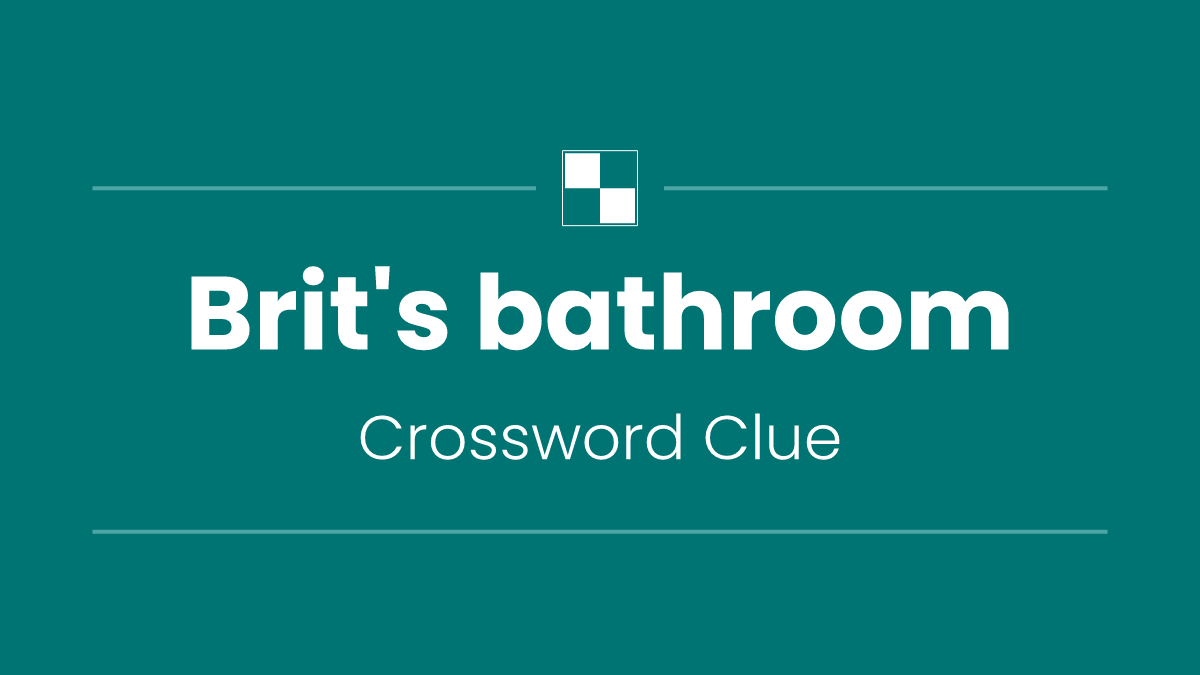Brit's bathroom