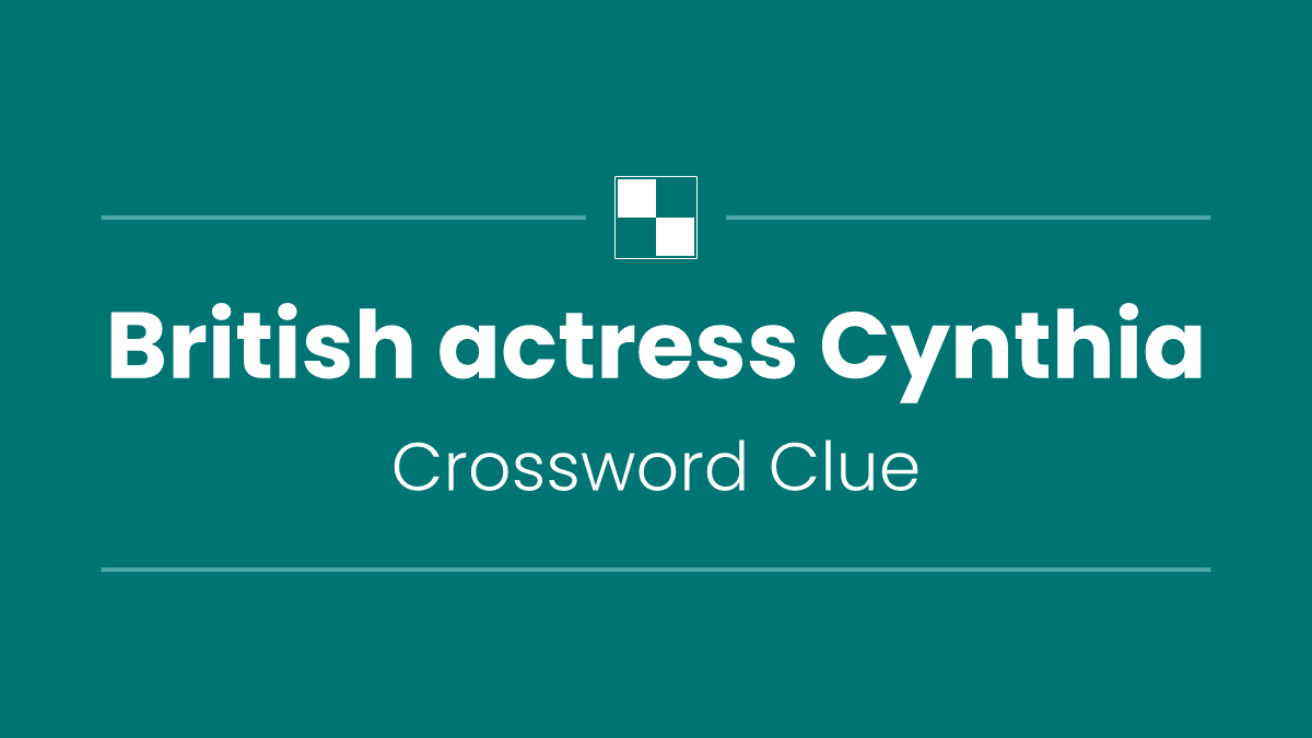 British actress Cynthia