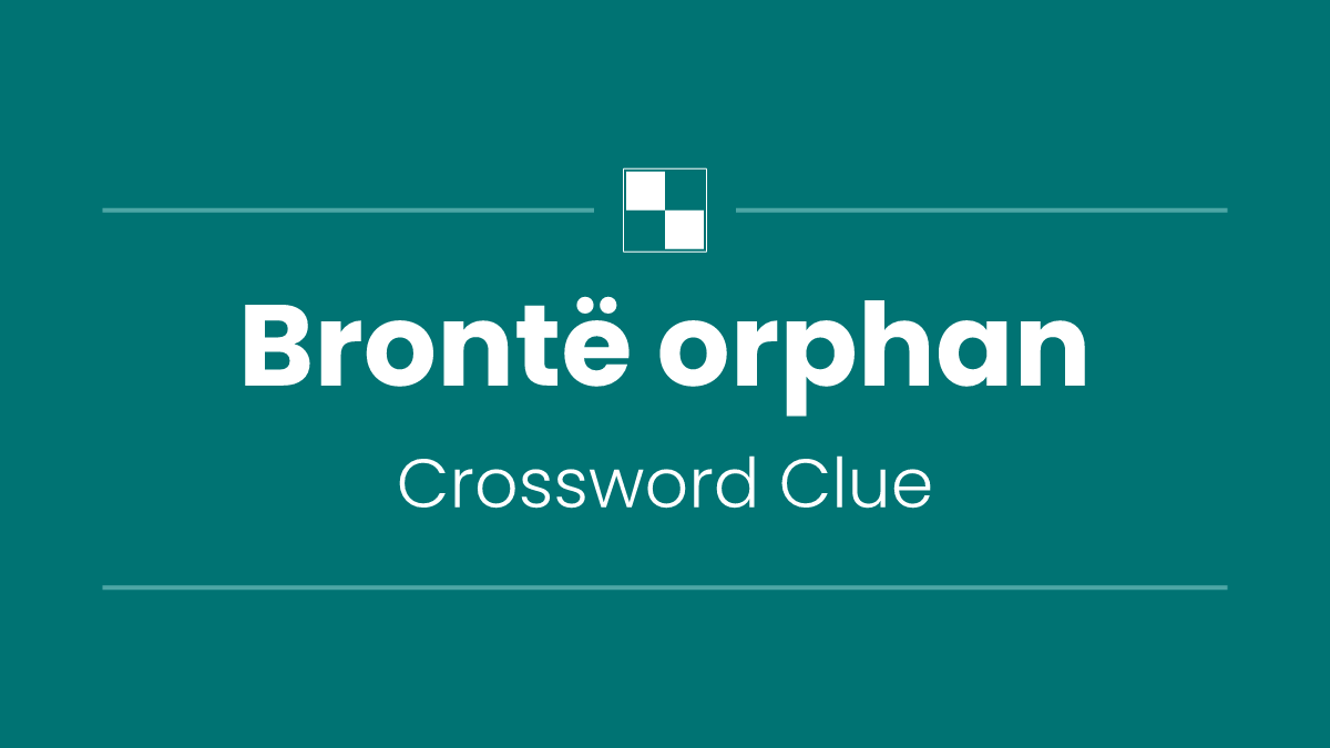 Brontë orphan