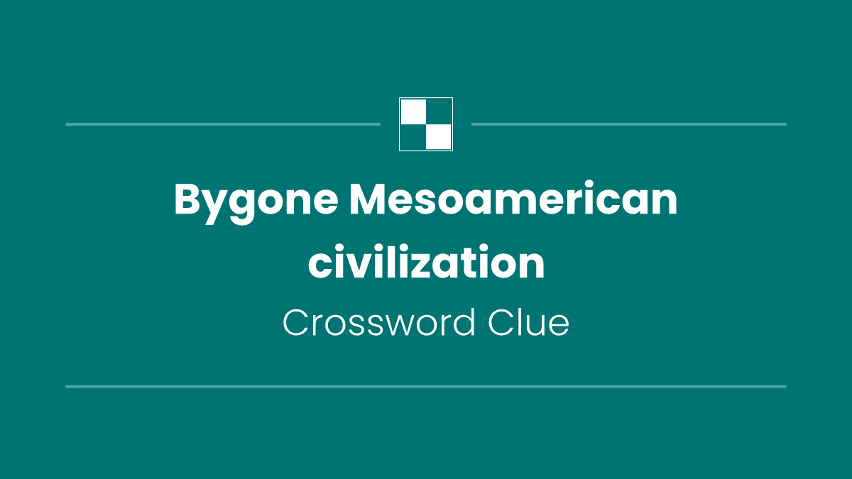 Bygone Mesoamerican civilization