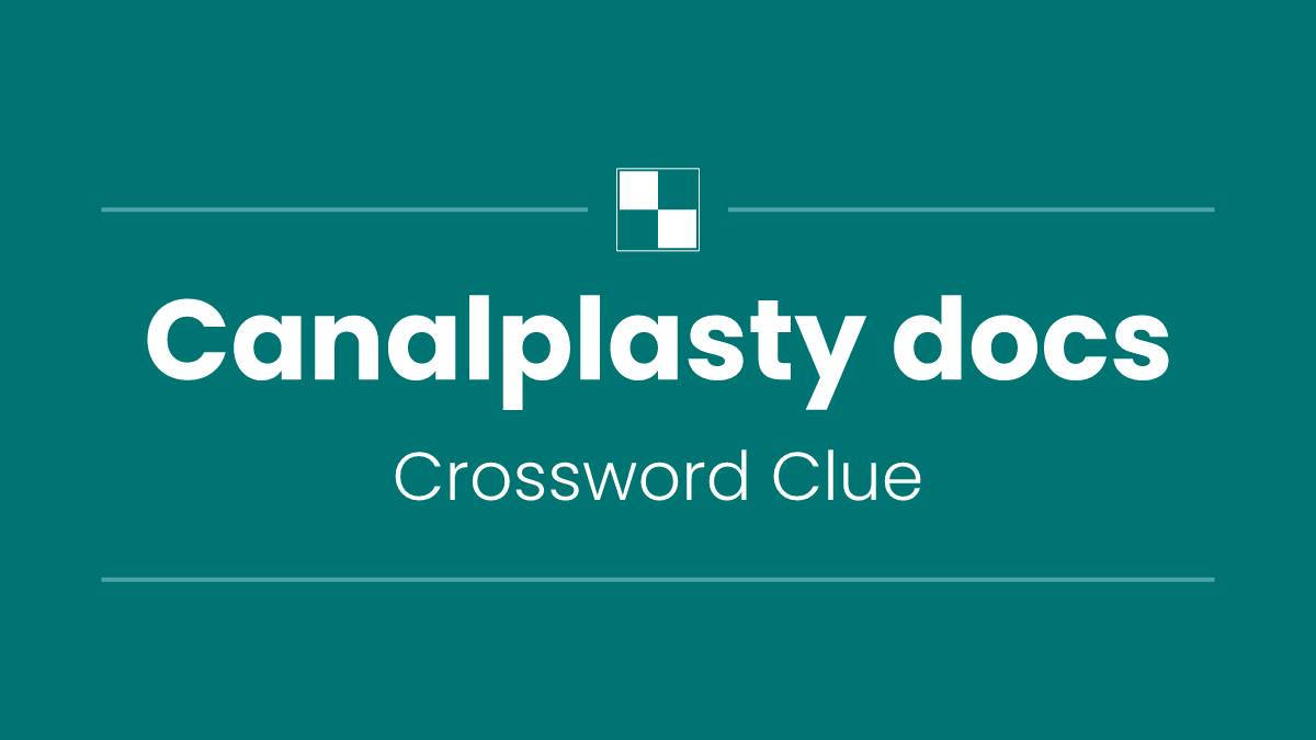 Canalplasty docs