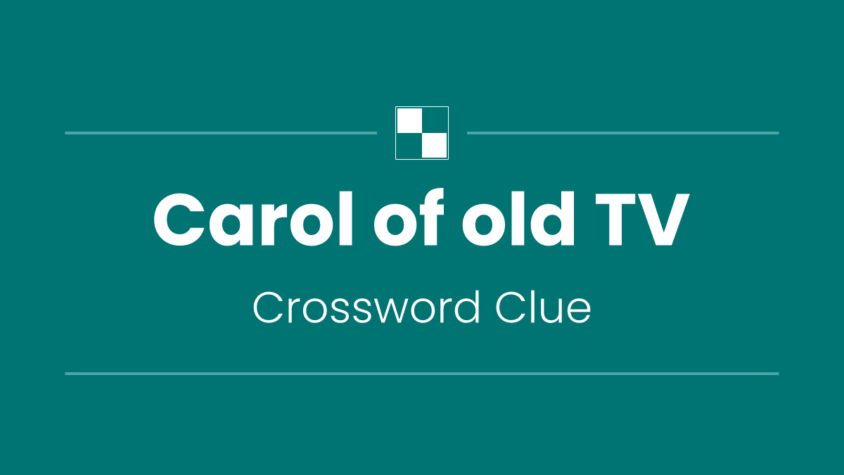 Carol of old TV