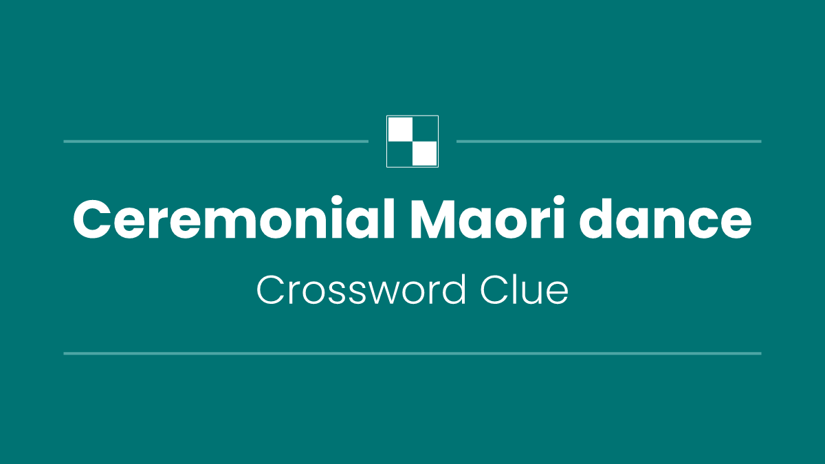 Ceremonial Maori dance