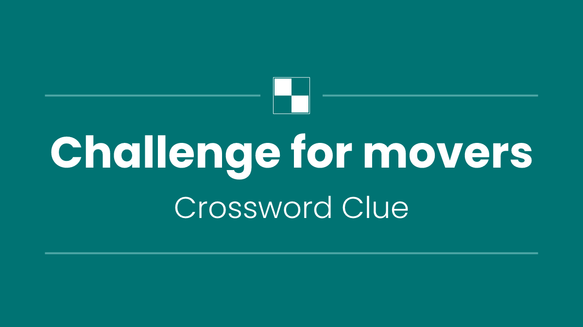 Challenge for movers