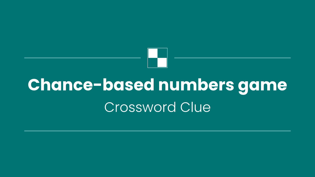 Chance-based numbers game