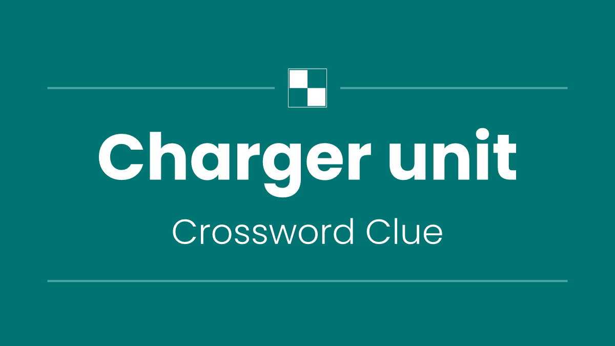 Charger unit