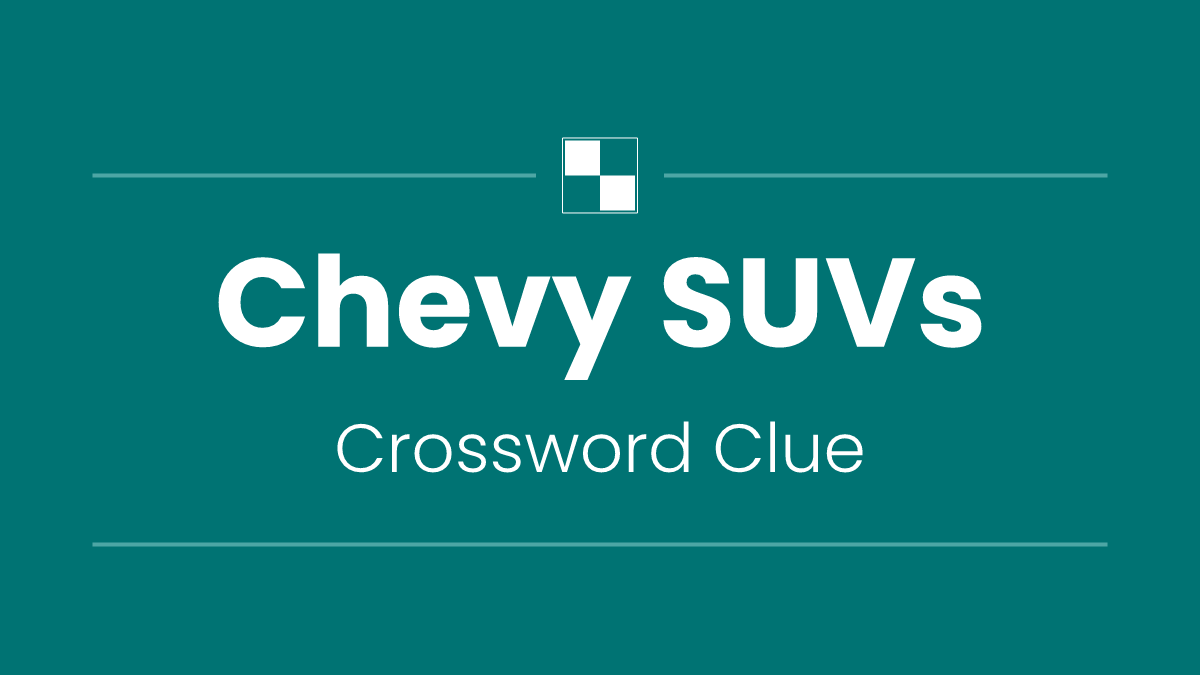 Chevy SUVs