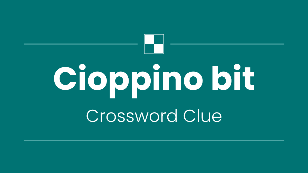 Cioppino bit