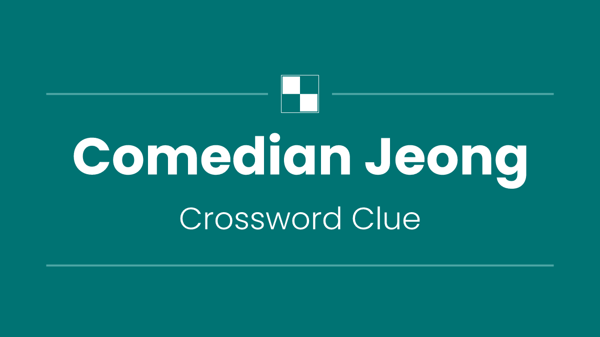 Comedian Jeong