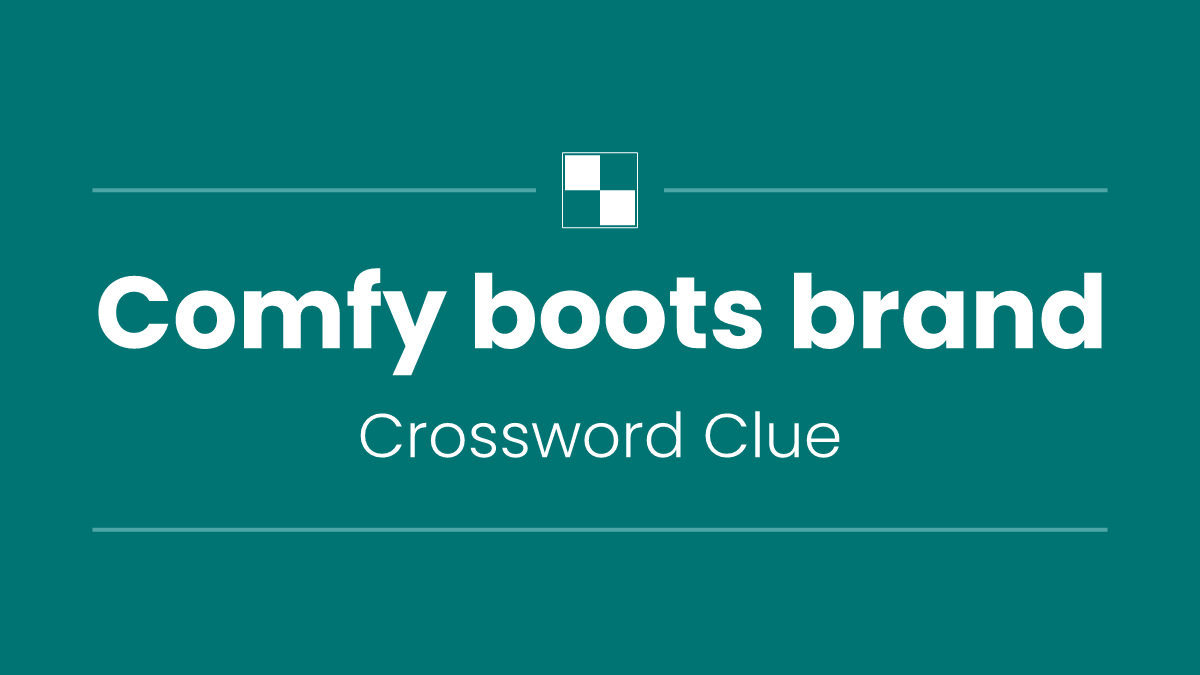 Comfy boots brand