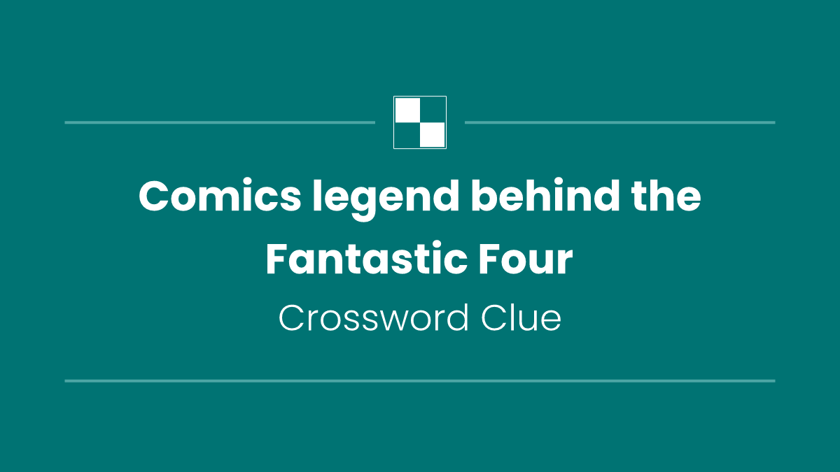 Comics legend behind the Fantastic Four