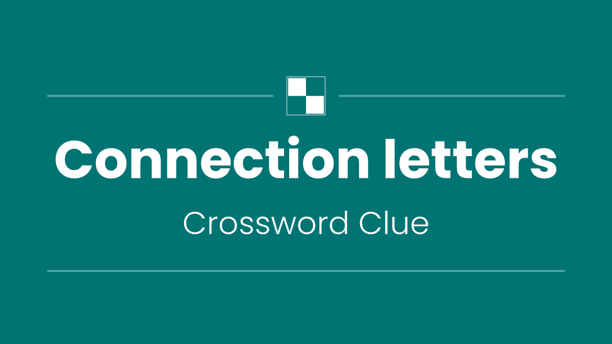 Connection letters