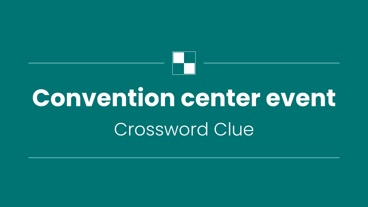 Convention center event