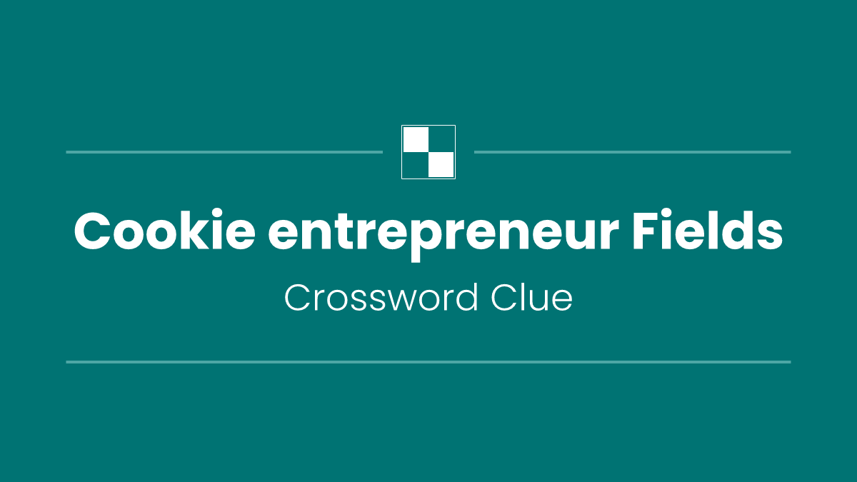 Cookie entrepreneur Fields