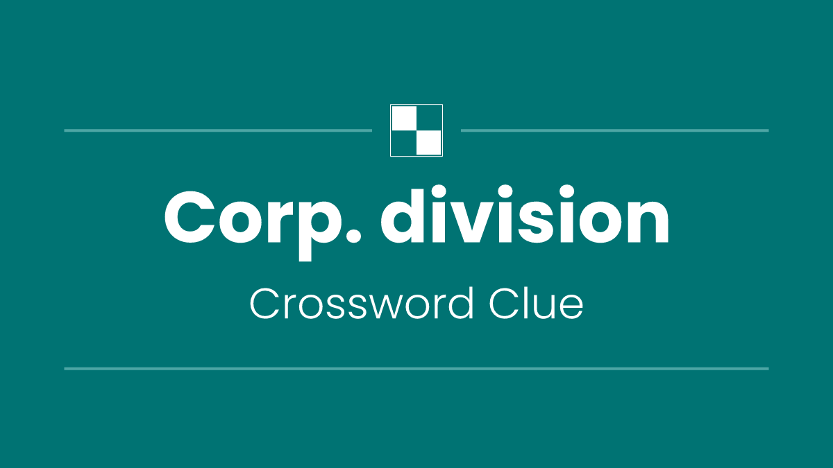 Corp. division