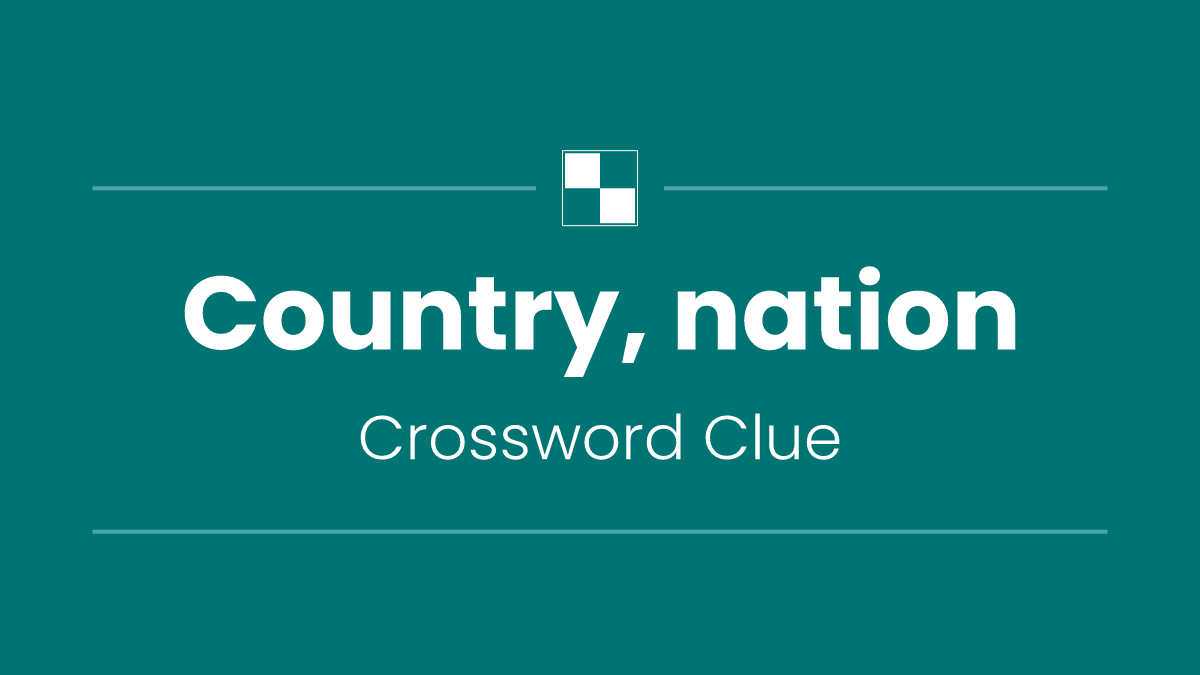 Country, nation