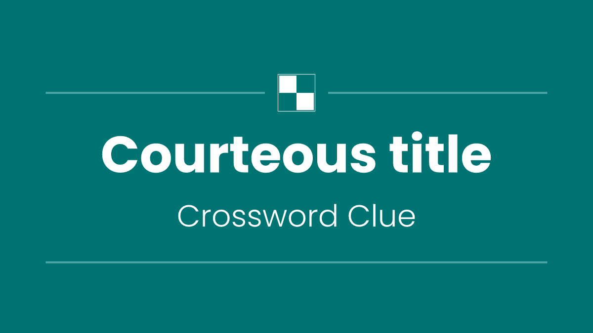 Courteous title