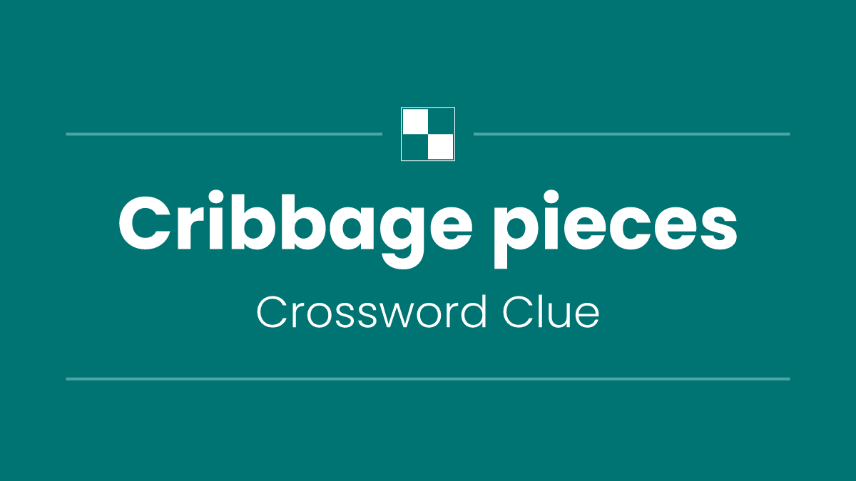 Cribbage pieces
