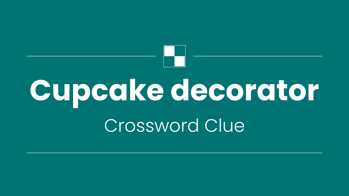 Cupcake decorator