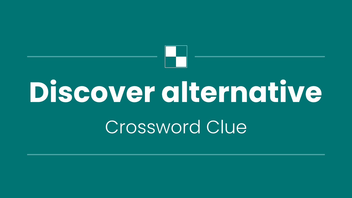 Discover alternative