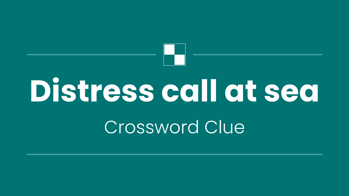 Distress call at sea