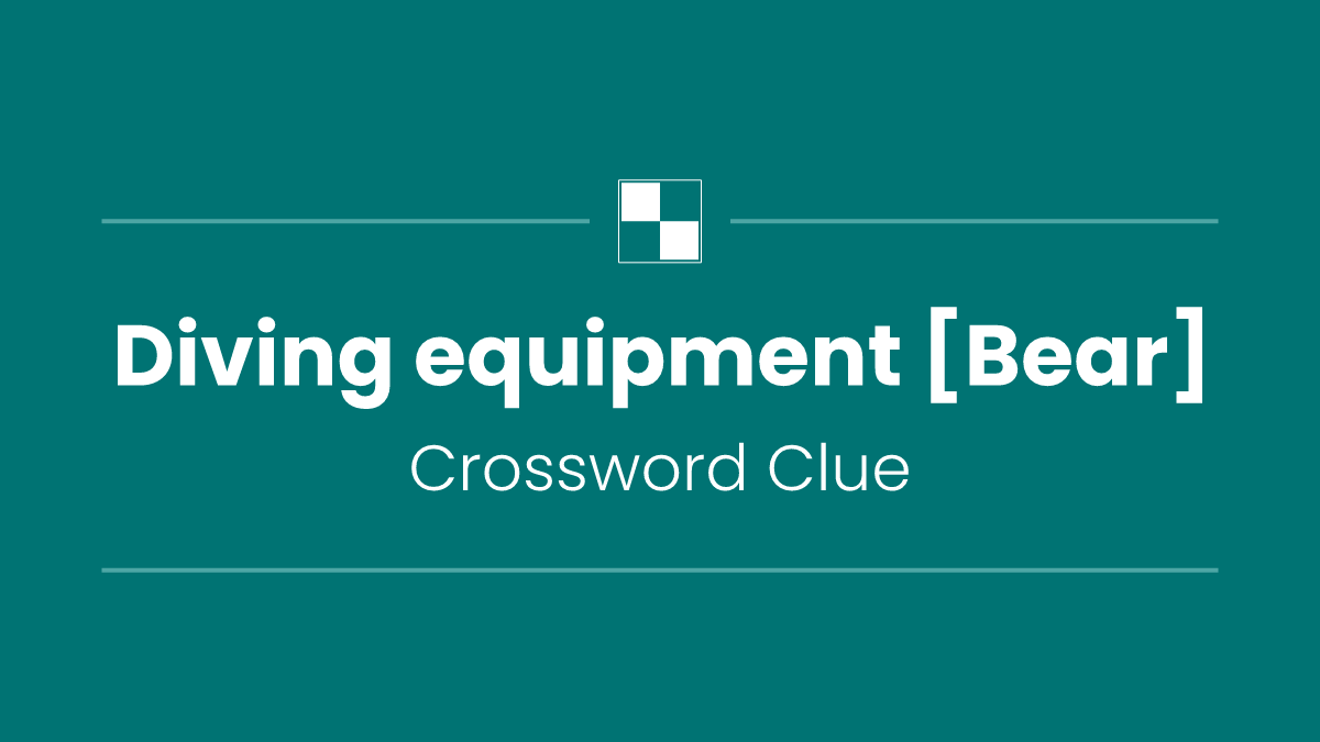 Diving equipment [Bear]