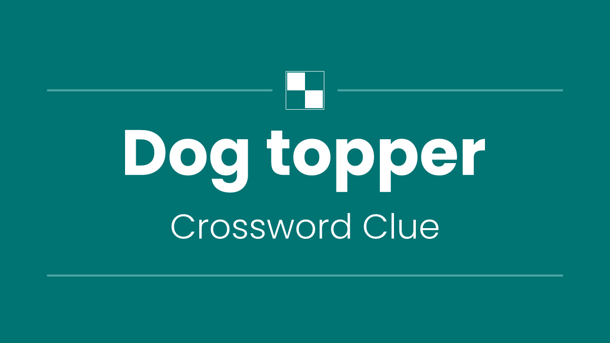 Dog topper