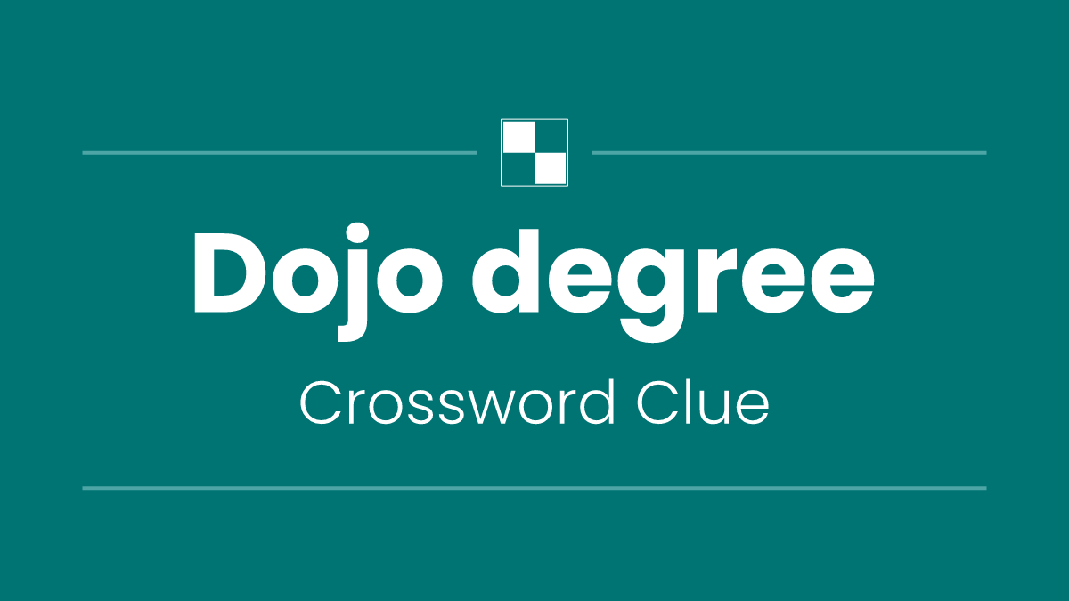 Dojo degree