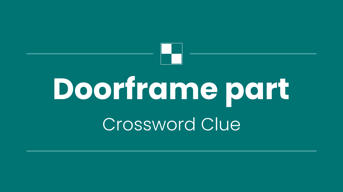 Doorframe part