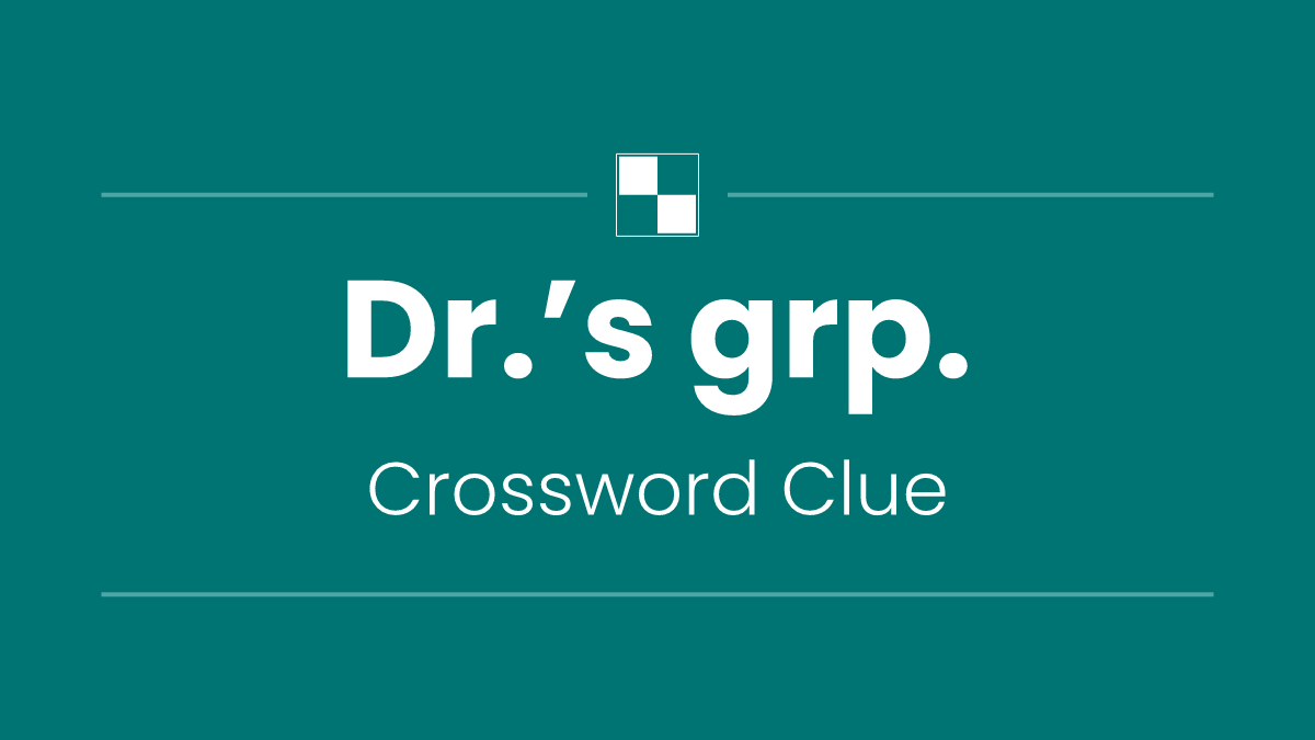 Dr.’s grp.