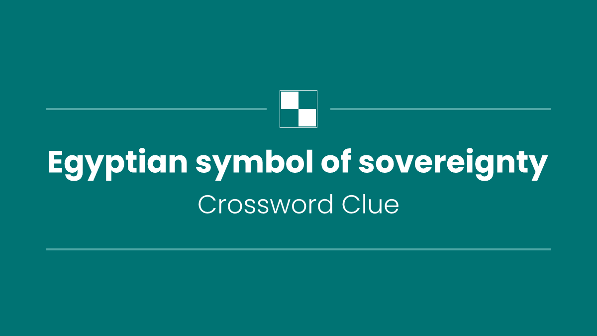 Egyptian symbol of sovereignty