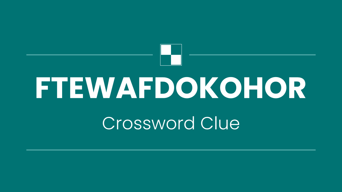 FTEWAFDOKOHOR
