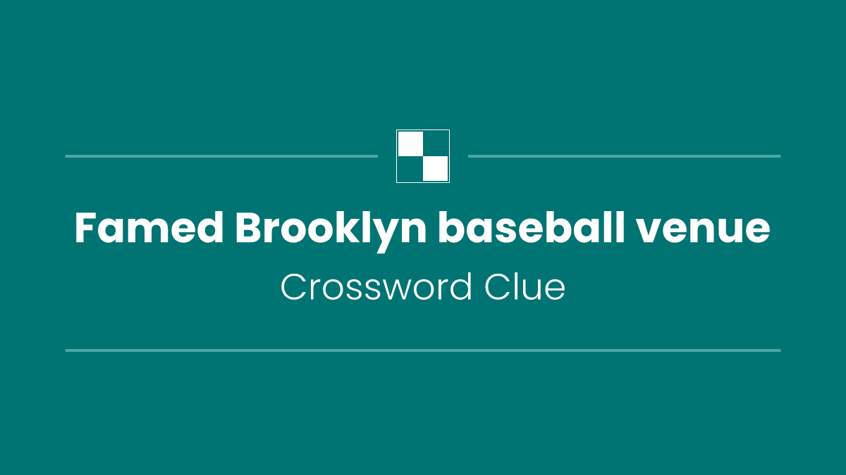 Famed Brooklyn baseball venue